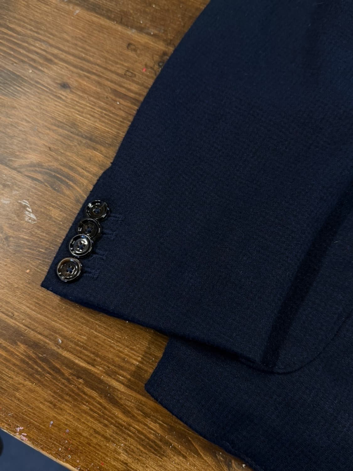 망고 플란넬 저지 패브릭 테일러드 자켓 100 상품이미지8