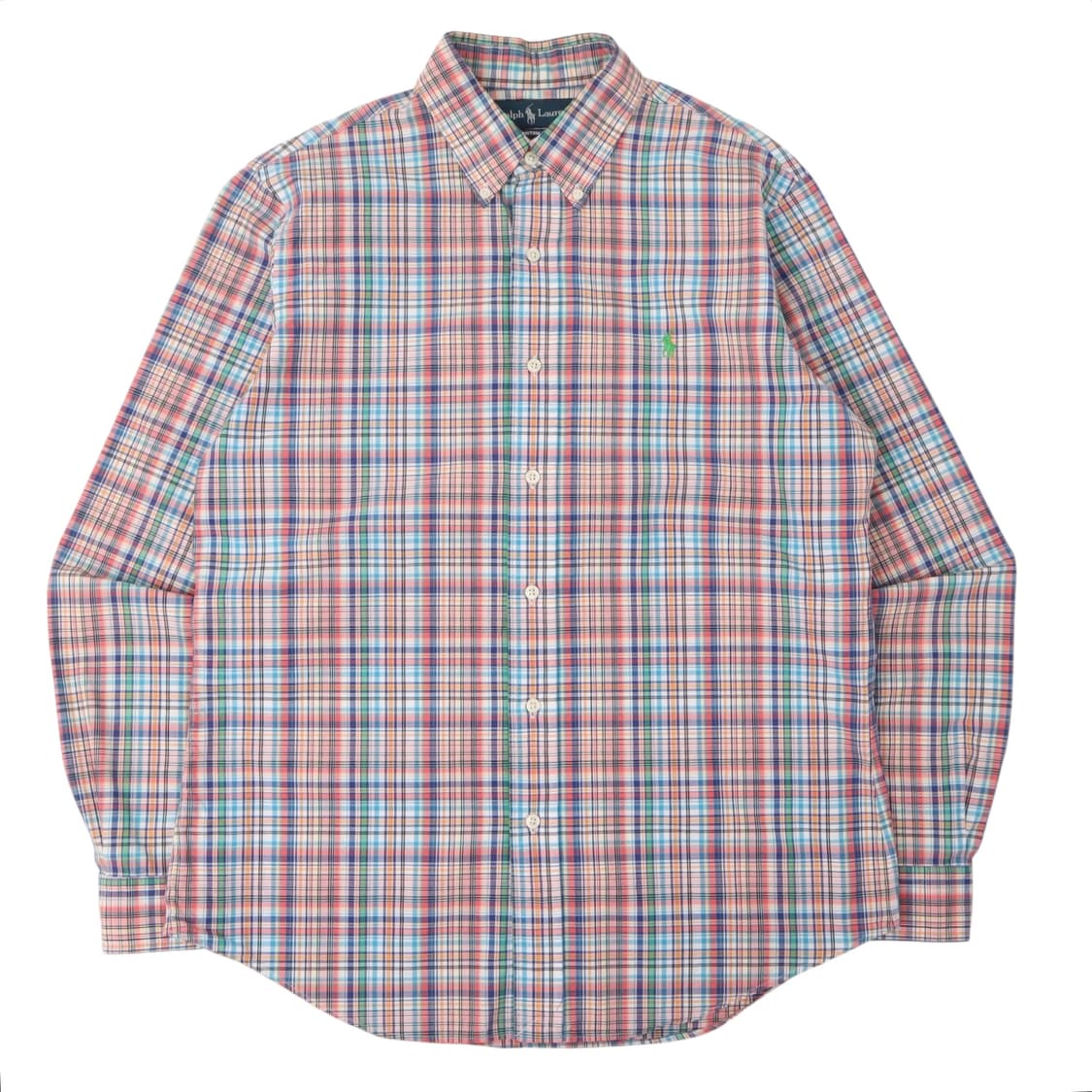 폴로 랄프로렌 멀티컬러 체크 커스텀핏 셔츠 상품이미지1