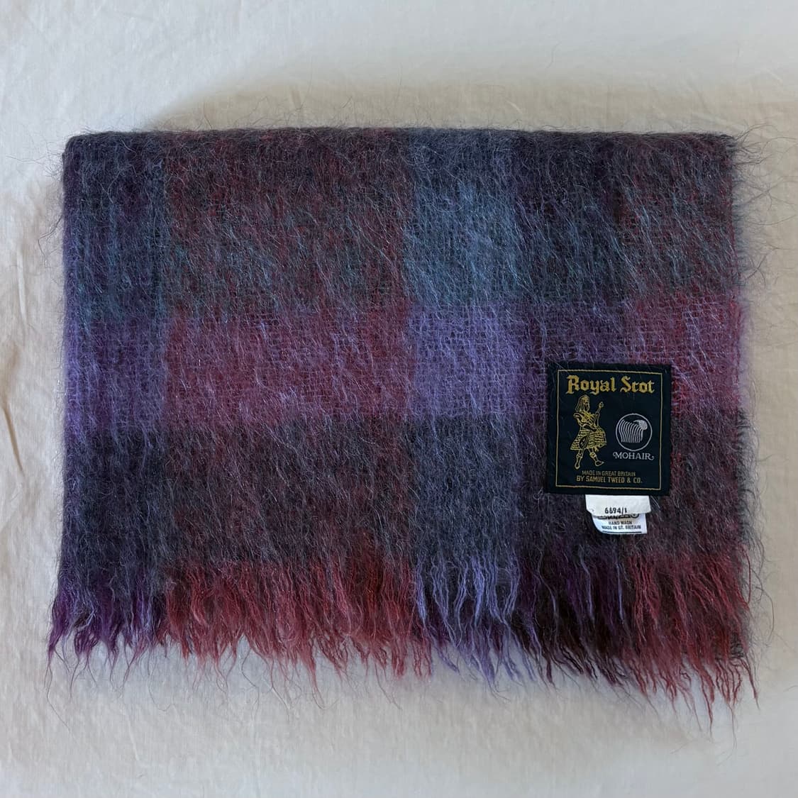 90s 영국 SAMUEL TWEED & CO. 모헤어 니 상품이미지5