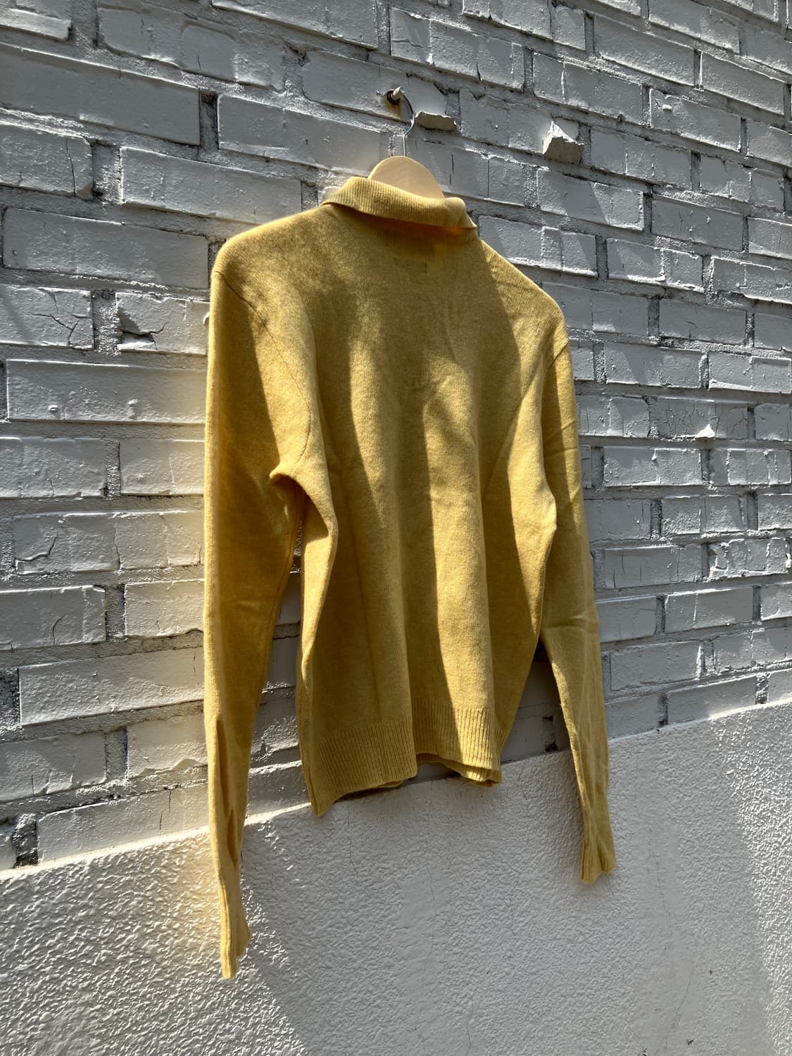 Polo Ralph Lauren 옐로우 램스 울 니트 폴로 상품이미지3