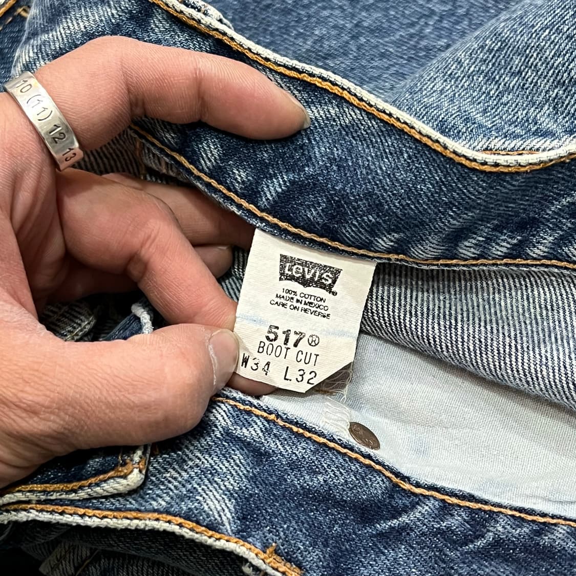  리바이스 517 블랭크탭 데님 팬츠 y15008 상품이미지7