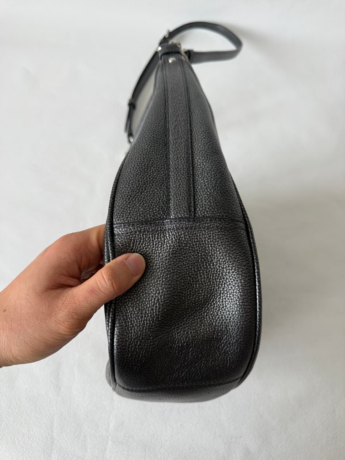 코치(COACH) 레더 호버 숄더백(크로스 가능) 상품이미지4