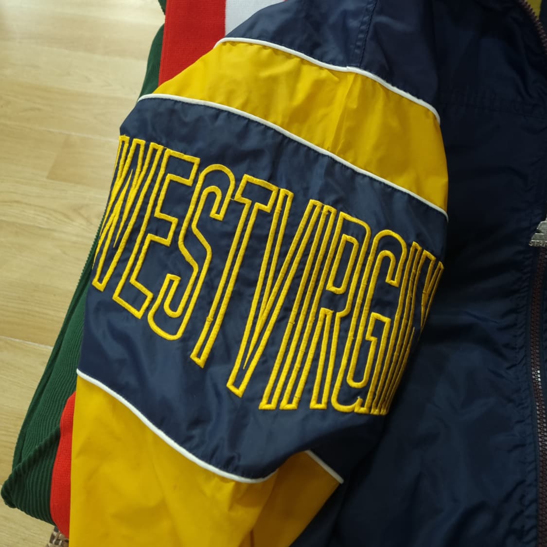 90's 스타터 웨스트버지니아 올드스쿨 바람막이 상품이미지3