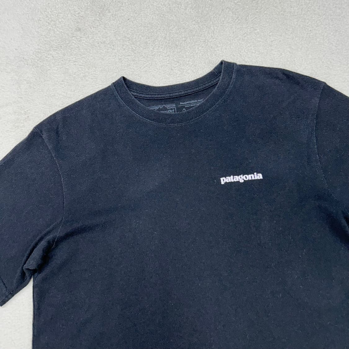 Patagonia black logo T-shirts  상품이미지5