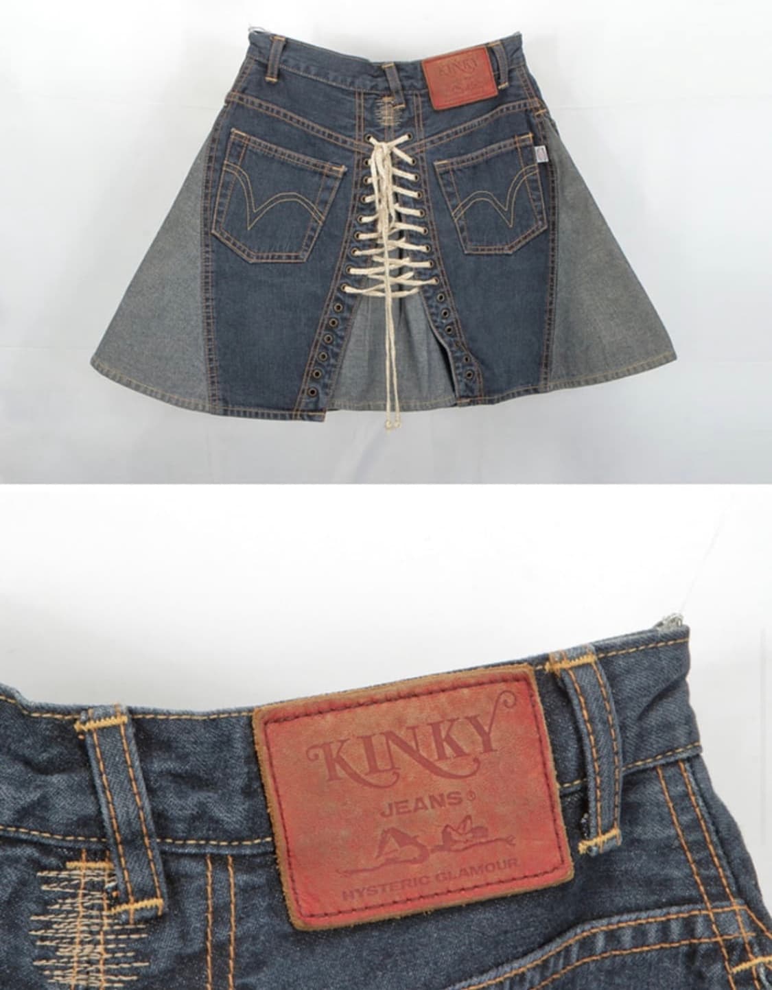 히스테릭 글래머 데님 스커트 상품이미지2