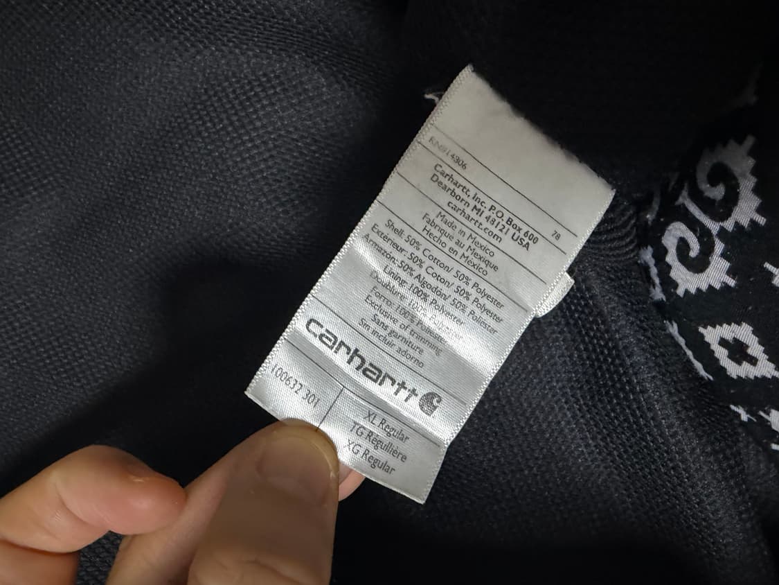 칼하트 써멀 후드집업 100632 301 상품이미지5