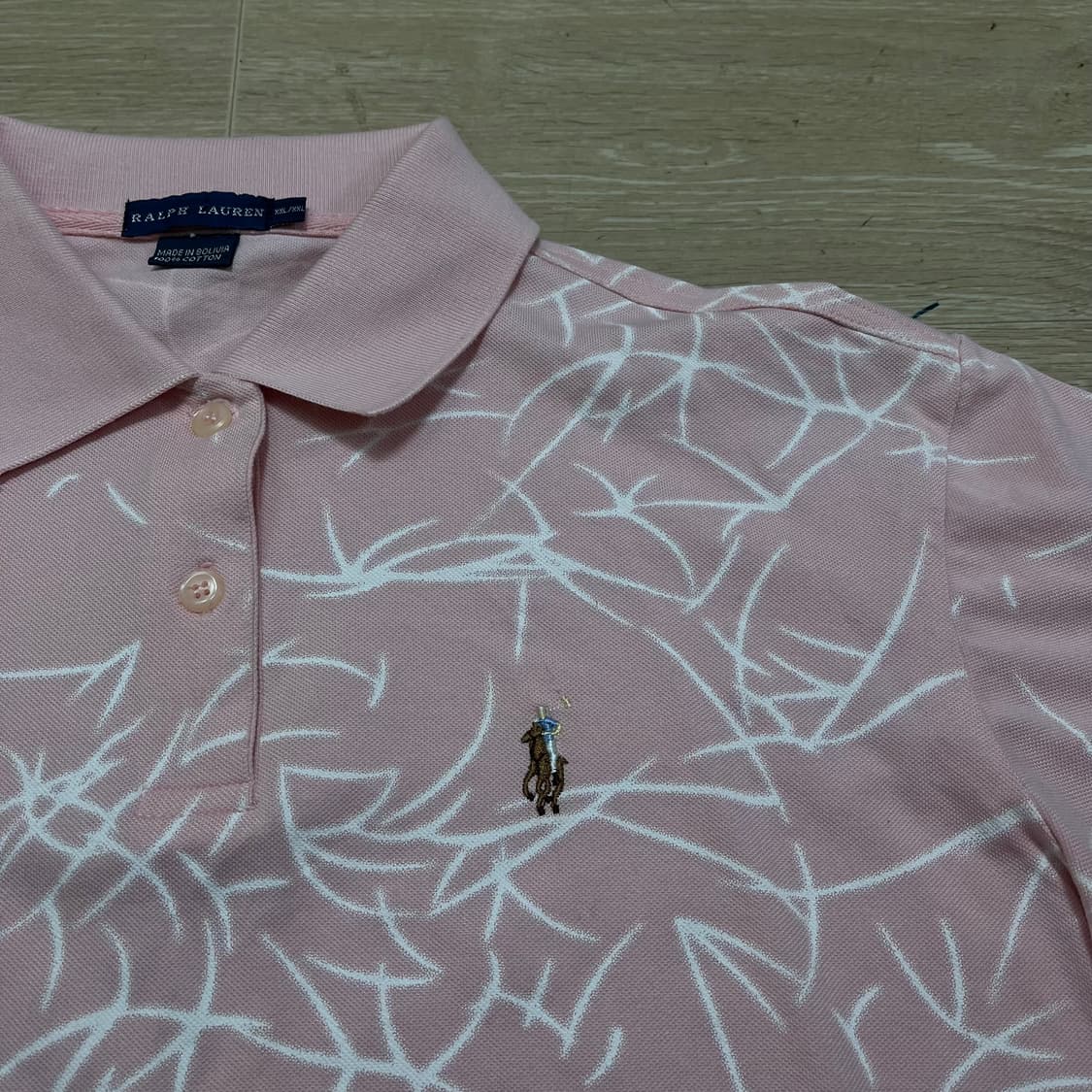 폴로 랄프로렌 스몰포니 코튼 반팔 카라티 XXL/110 상품이미지3