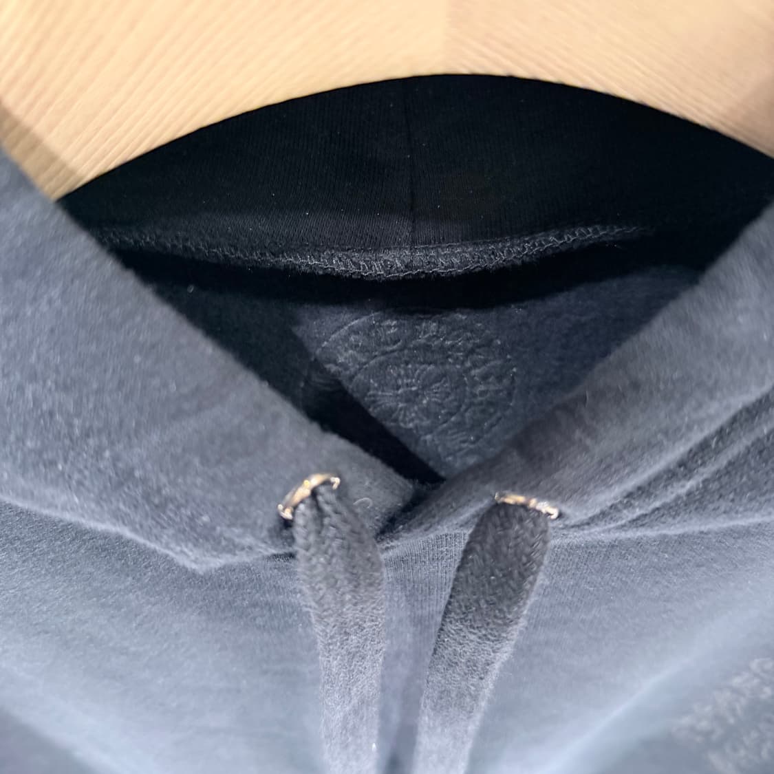 (A+/L) / 크롬하츠 마이애미 한정판 버티컬 로고 풀오버 후드 블랙 상품이미지4