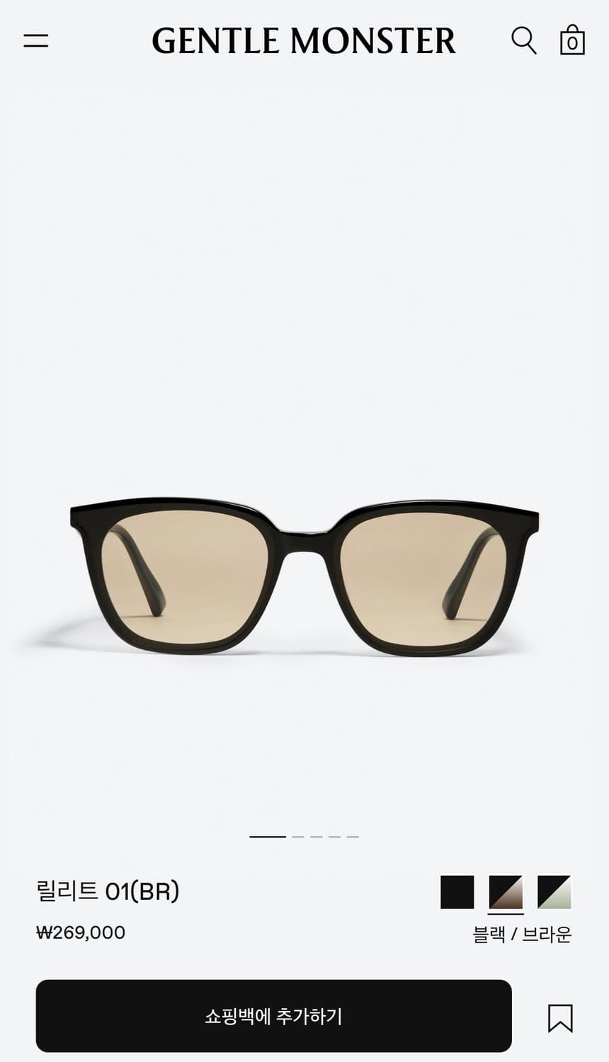 젠틀몬스터 릴리트01 (BR) 상품이미지1