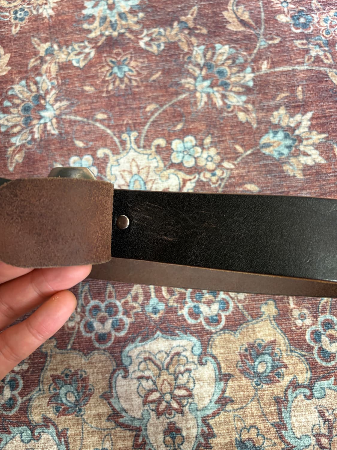 토이즈맥코이 버니쉬 버클 벨트 블랙 상품이미지5