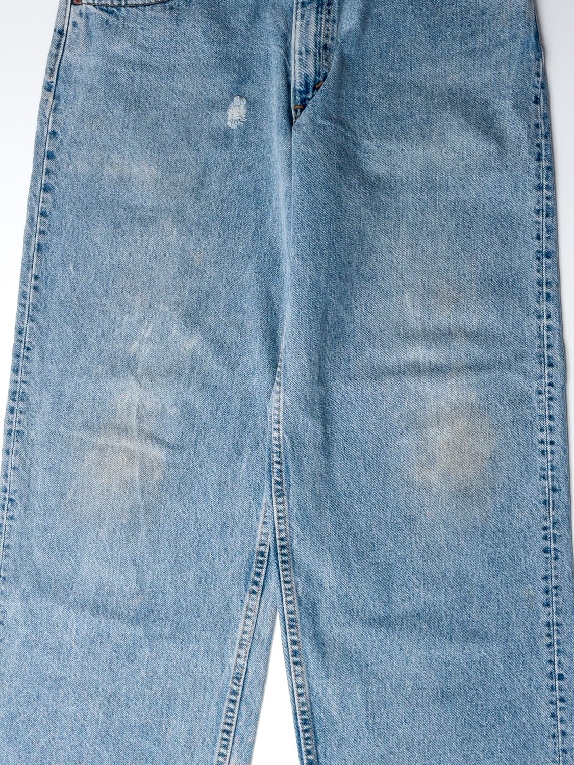 90’s 미제 리바이스 567 루즈 핏 엑스트라 와이드 레그 32x30 상품이미지3