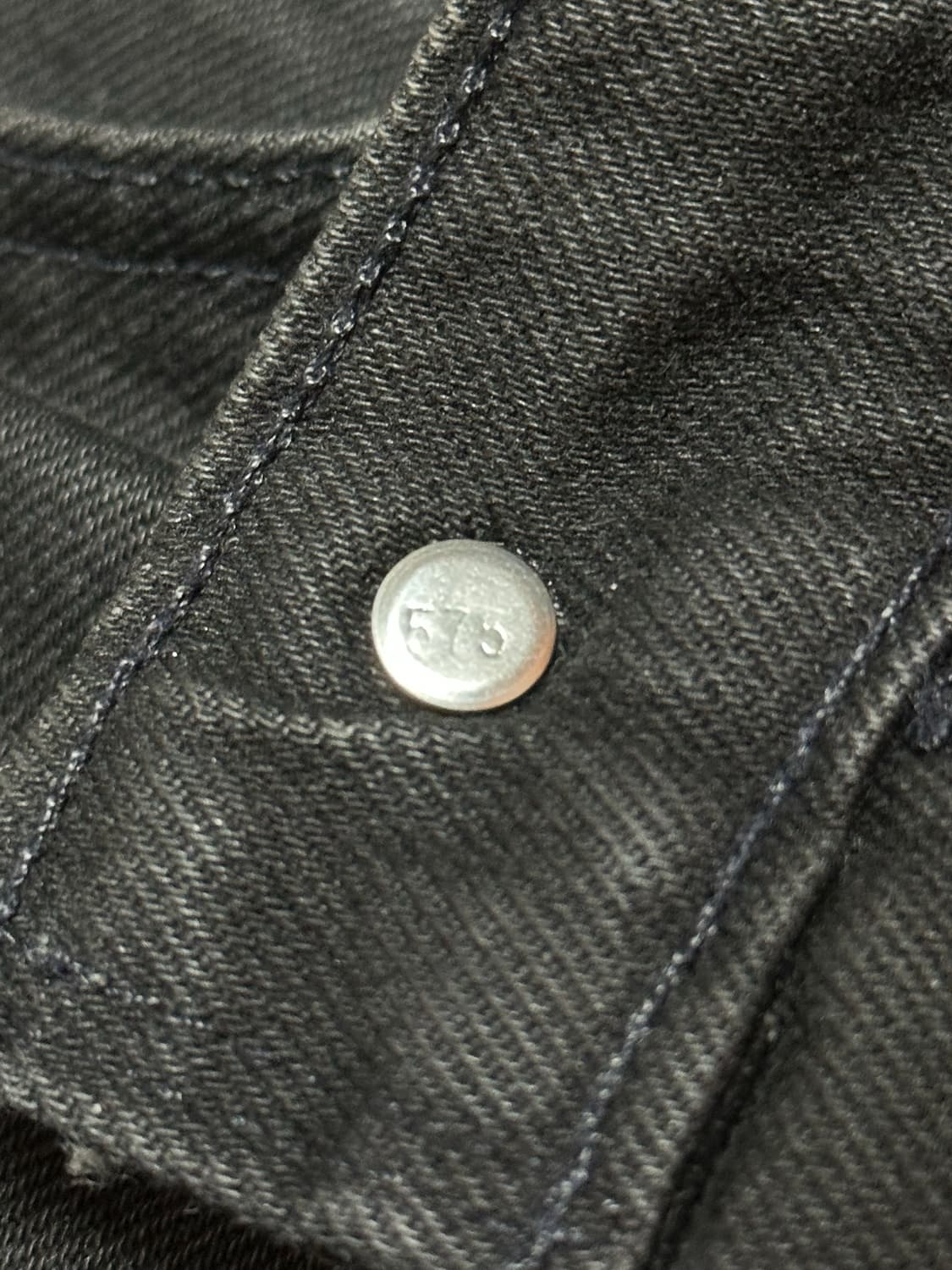 90s 리바이스 505 오렌지탭 usa 흑청 블랙진 34/30  상품이미지4