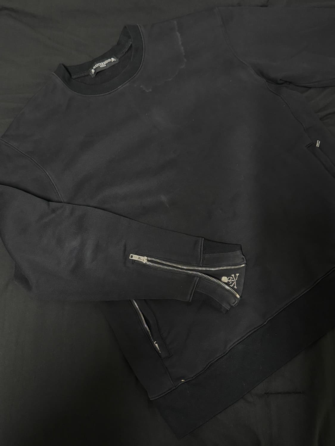 마스터마인드 크리스탈 백로고 맨투맨 L 상품이미지2