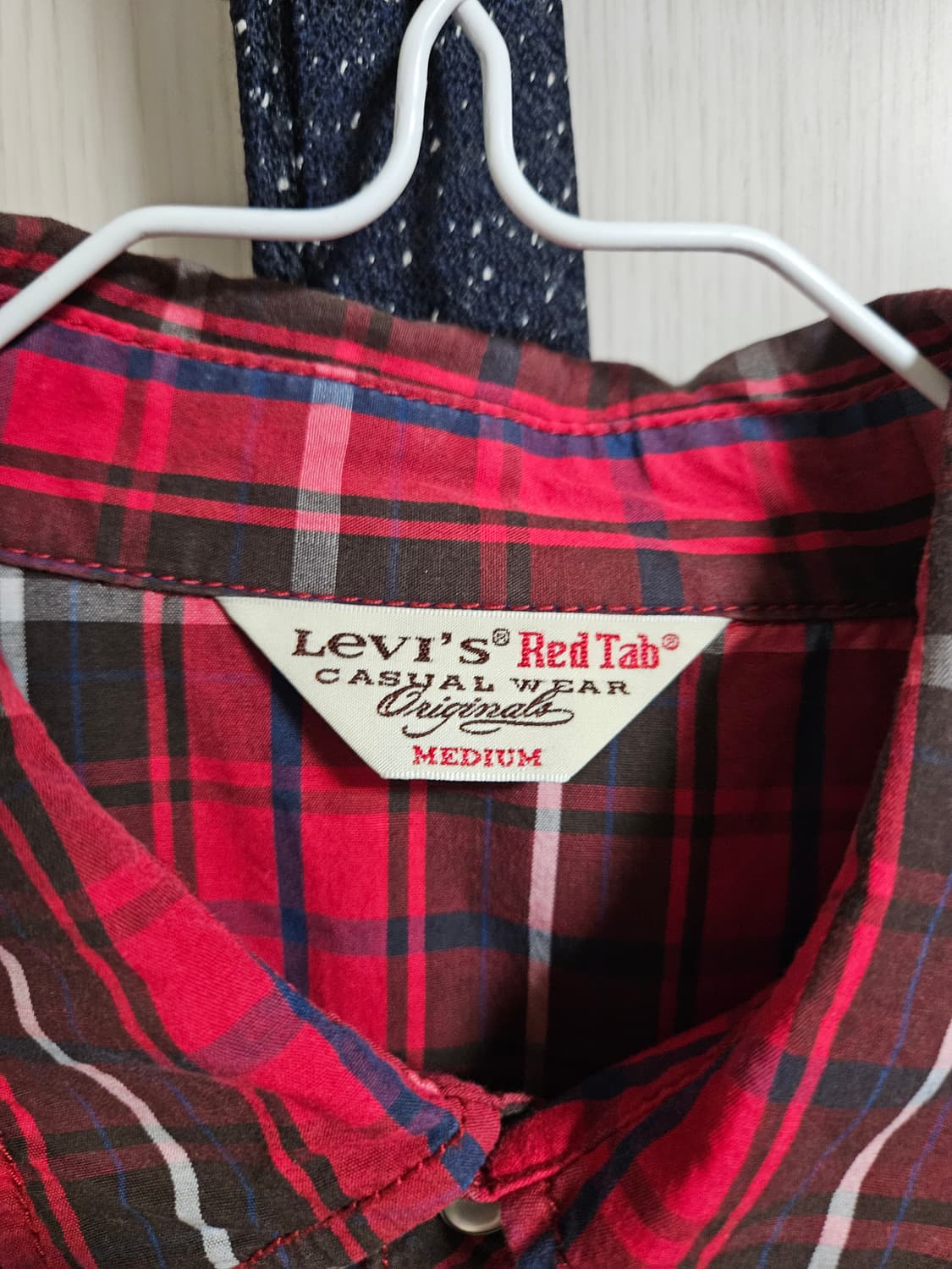 00s levi's 레드탭 웨스턴셔츠 m사이즈  상품이미지3