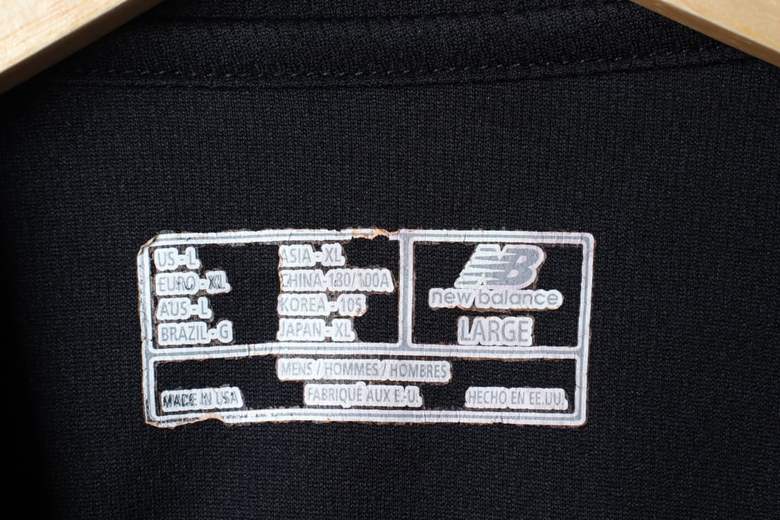 (M) 뉴발란스 반팔 티셔츠 USA 기능성 무지 블랙-H31264 상품이미지7