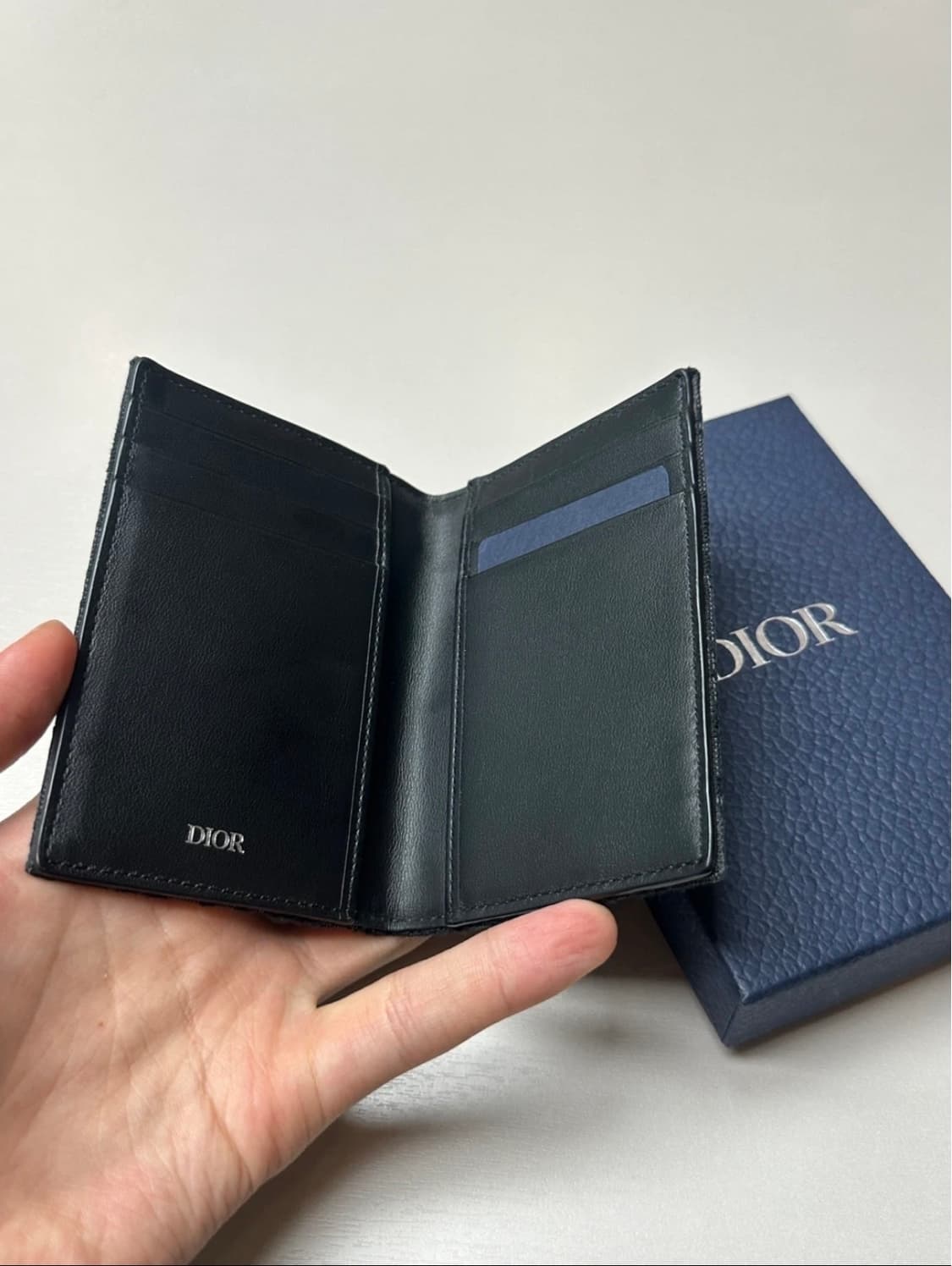 [정품/시착0회] 디올 오블리크 오거나이저 카드지갑 상품이미지4