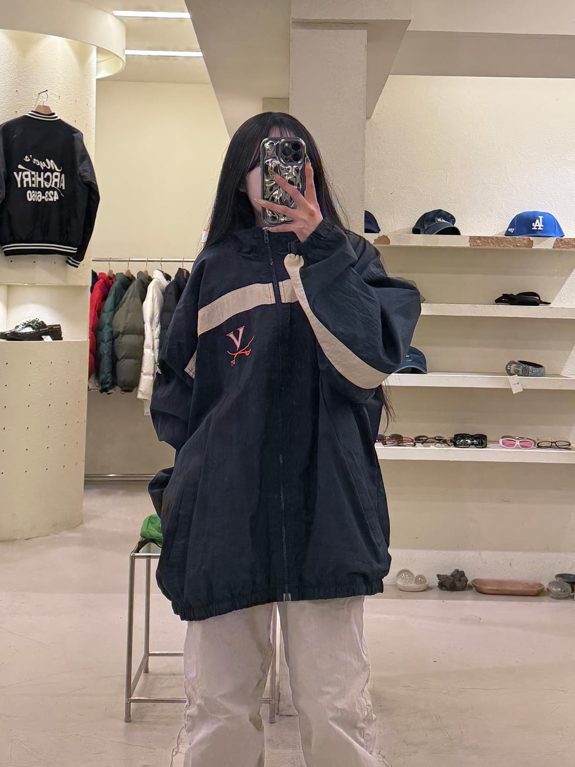 리복 버지니아 캐벌리어스 바람막이 자켓 U1058 상품이미지1