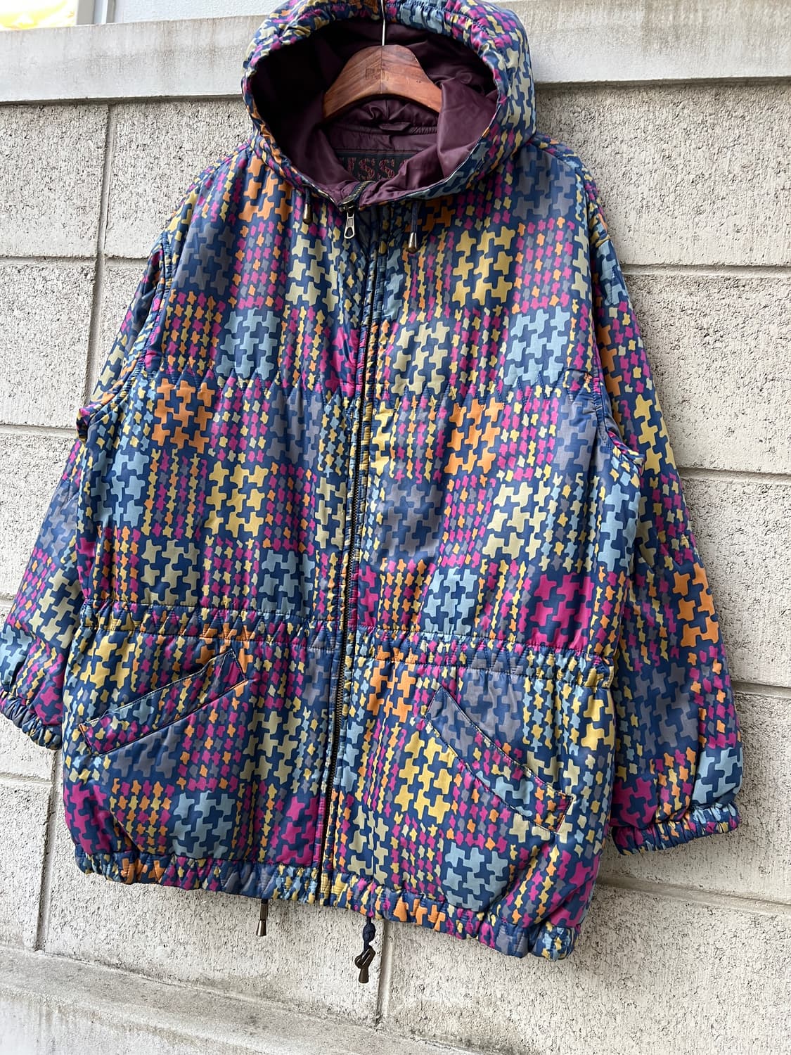 90s MISSONI SPORT CRAZY PATTERN 미쏘니자켓 상품이미지4