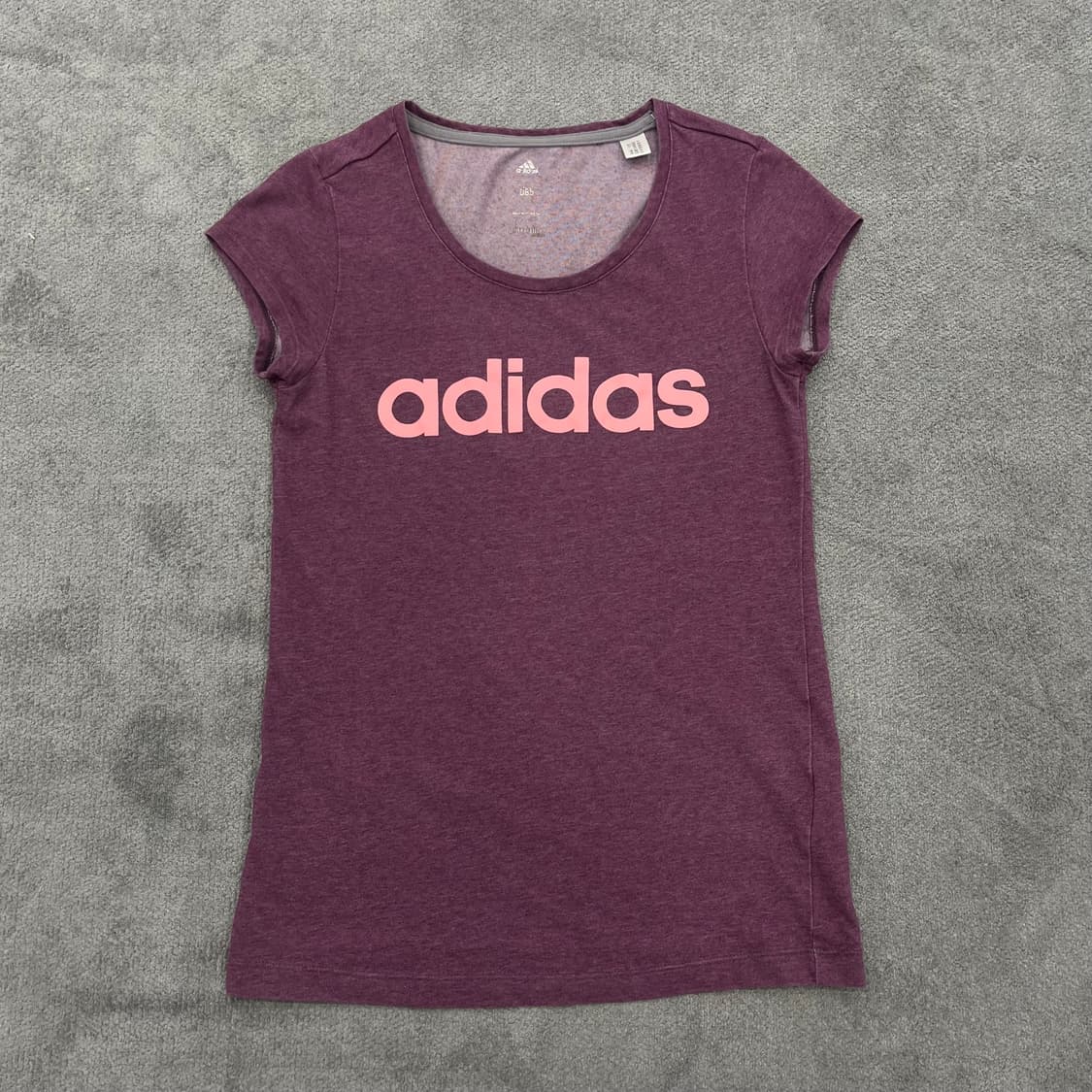 85 아디다스 퍼플 반팔 티셔츠 상품이미지1