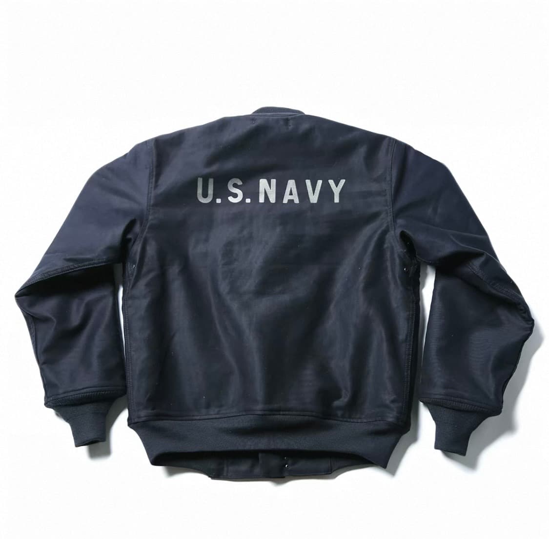 [44, XXL] 브론슨 덱후크 네이비 USN 자켓 새상품 상품이미지2