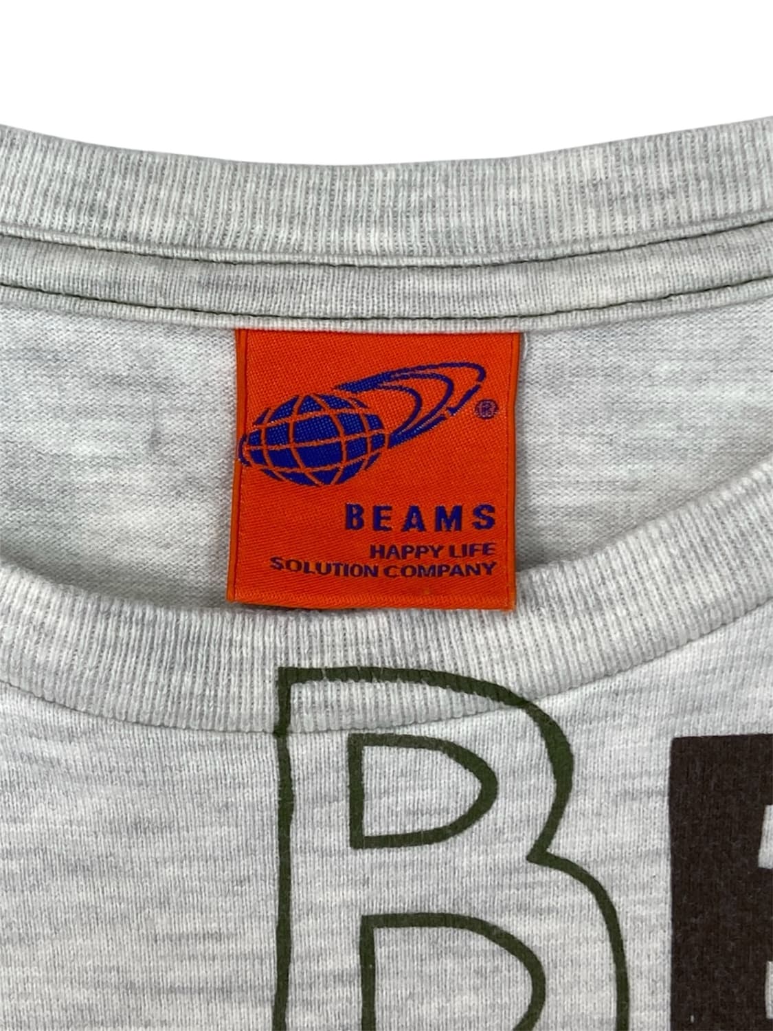 Beams Logo Print T-Shirt 상품이미지4