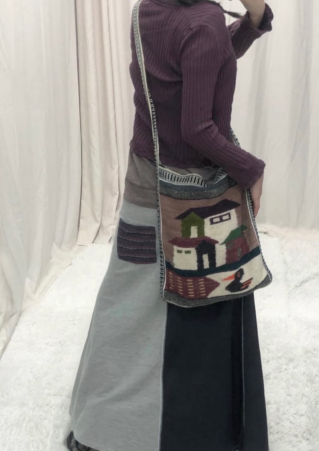 선가든파티 일본 빈티지 코디 세트/야상 차일드매거진 미라이클립 모리걸히피 상품이미지6