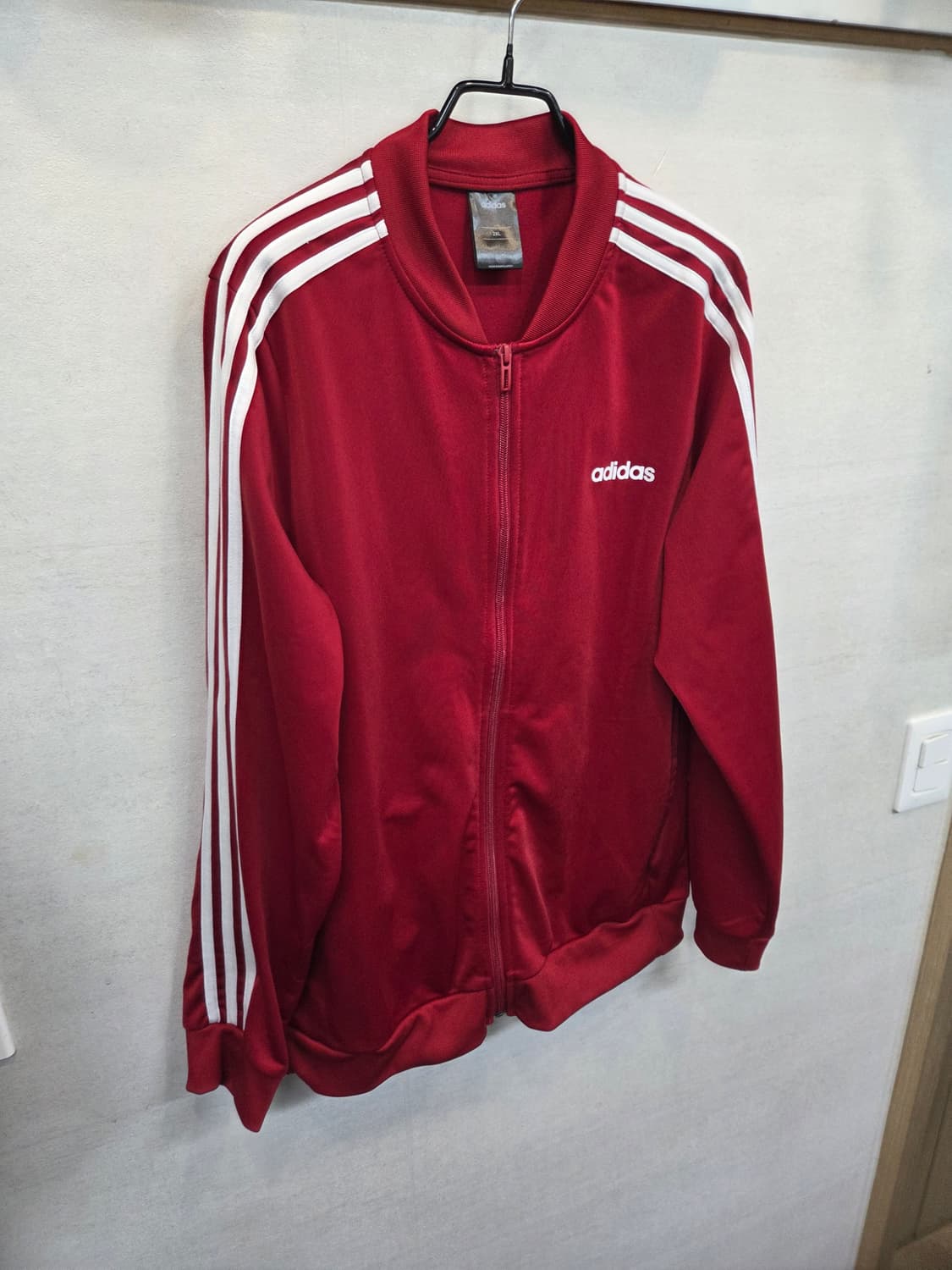 아디다스 트랙 져지 xxl 버건디  상품이미지5