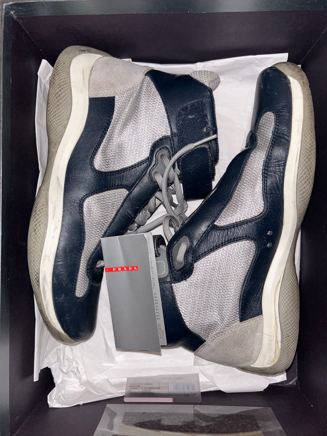 Prada 아메리카컵 하이 7 (270~275) 풀 박스 상품이미지3