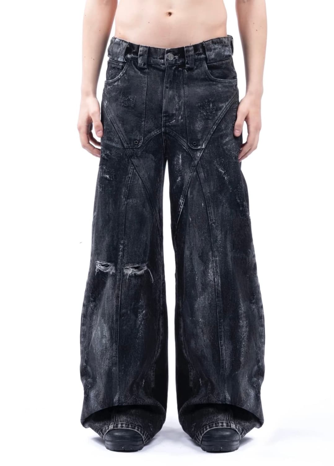노페이스 스튜디오 데님 BLACK ARTISANAL DUNE DENIM 상품이미지1