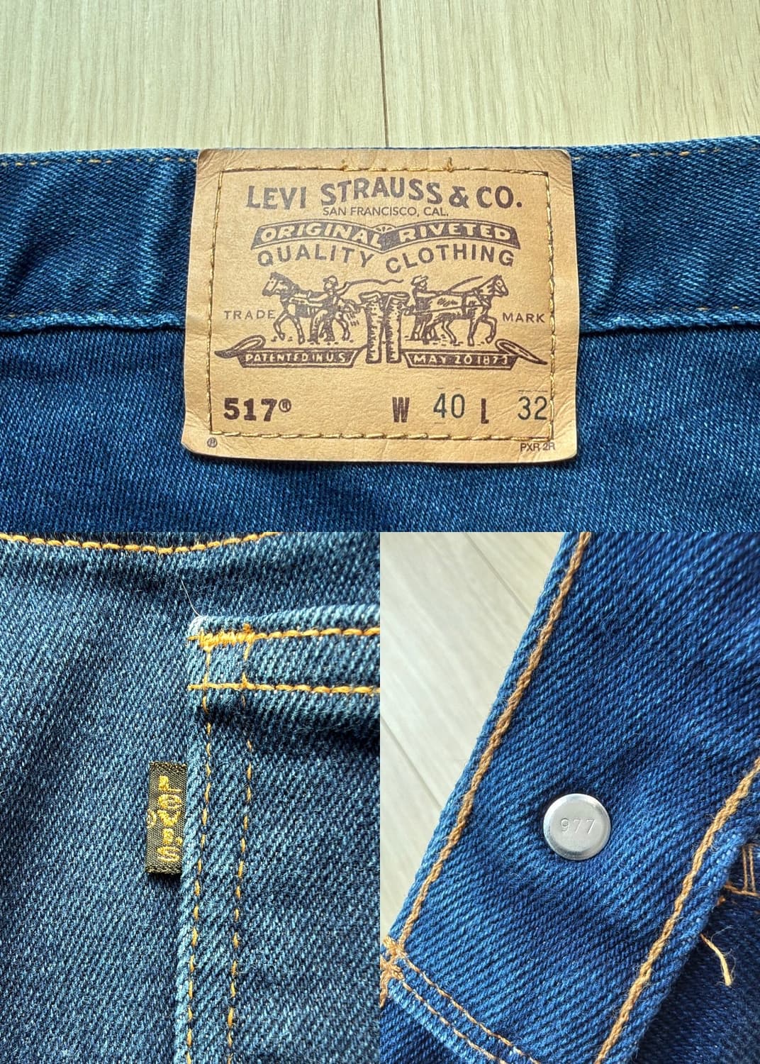 리바이스 00s 517 플레어 부츠컷 팬츠 #2 상품이미지8