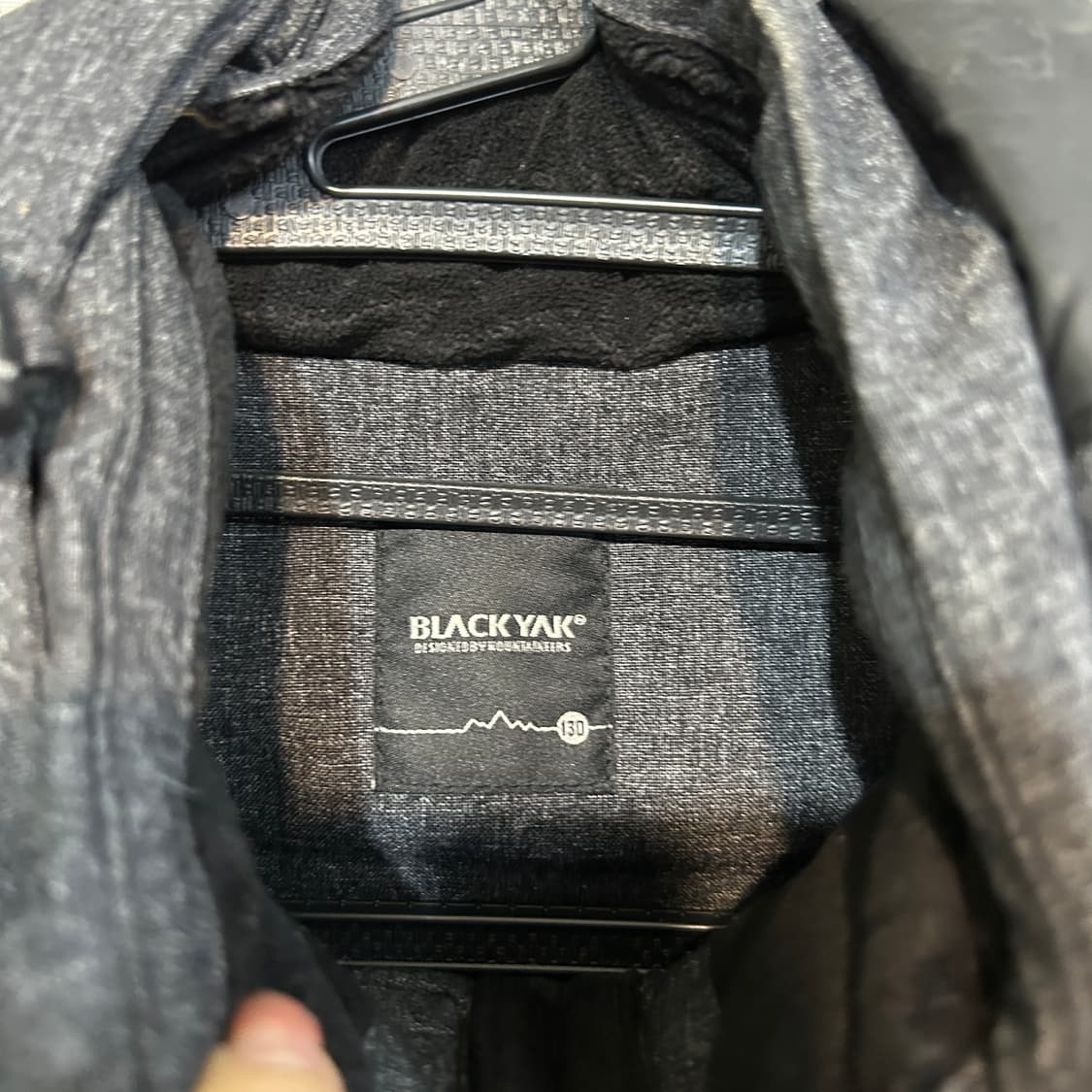 블랙야크 키즈 오리털 패딩 130 한겨울 상품이미지2