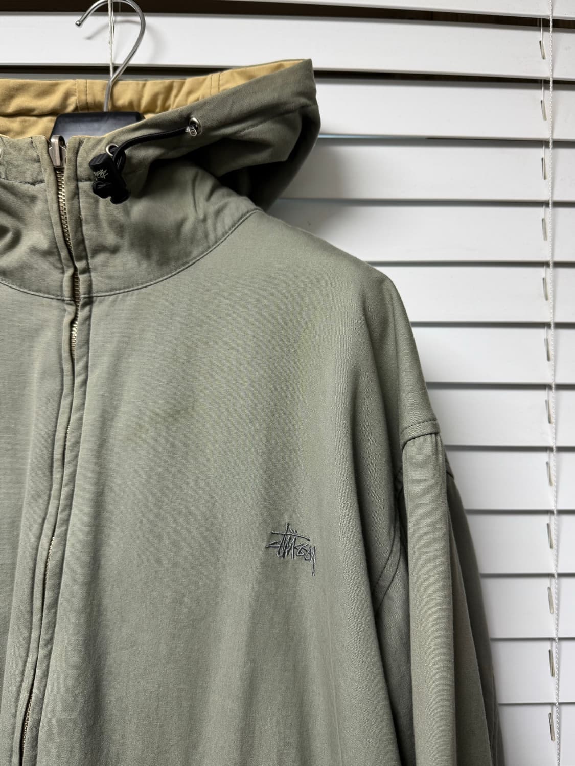 00s 스투시 리버시블 코튼 파카   상품이미지4