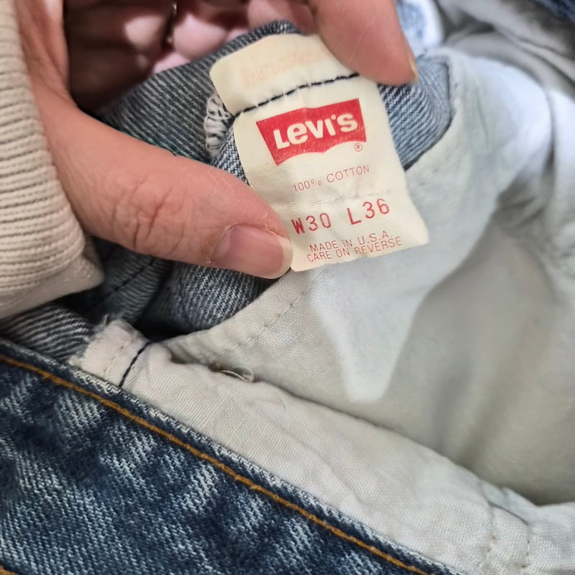 리바이스 501 리메이크 스커트 상품이미지6