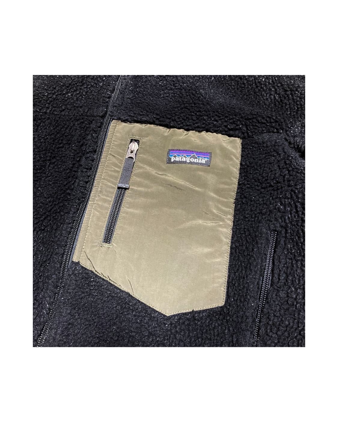 08s 파타고니아 레트로X 플리스 블랙 카키 상품이미지4