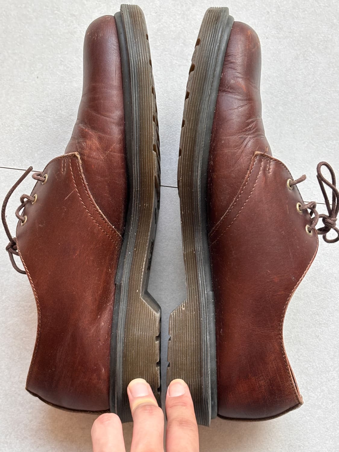 빈티지 닥터마틴 1461 브라운 UK9 상품이미지3