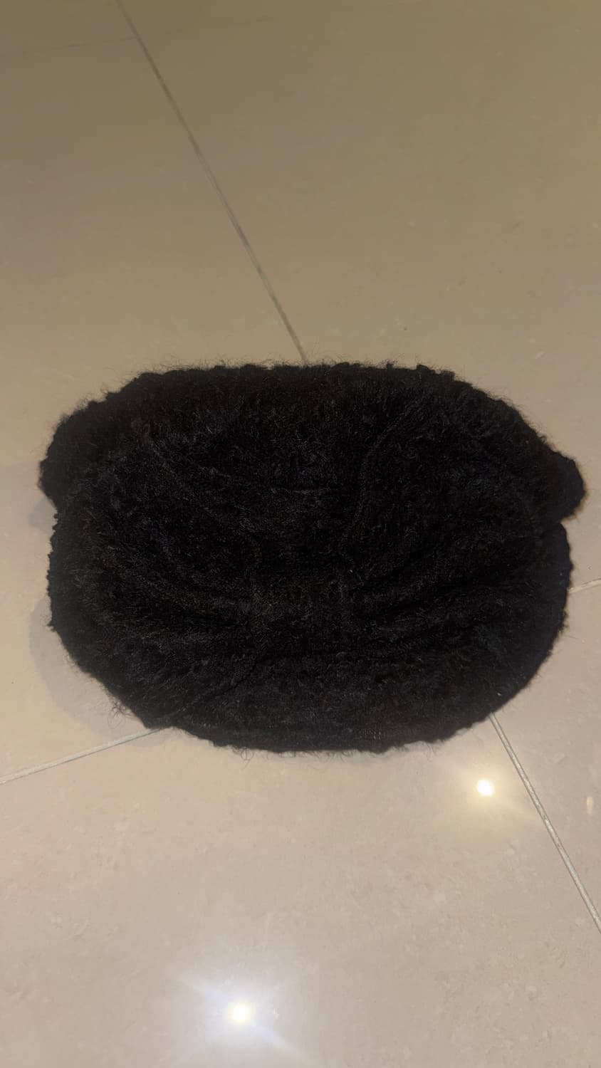 어썸니즈 벨보이 캡 울 블랙 상품이미지4