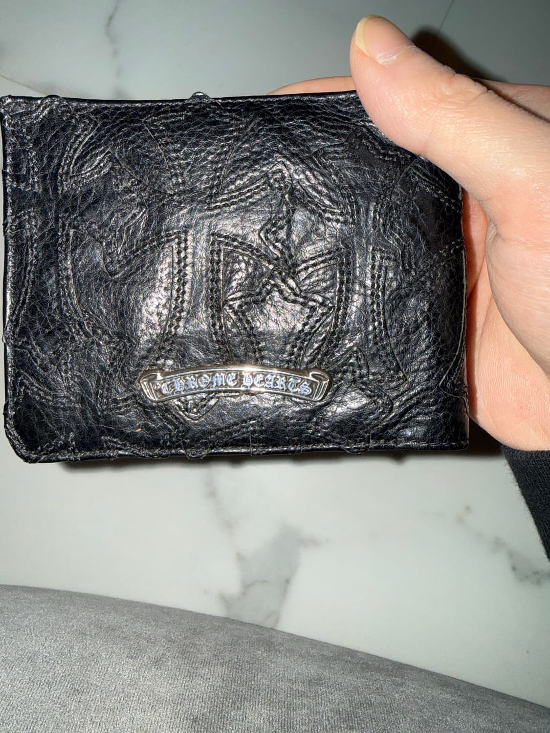 크롬하츠 패치 반지갑 상품이미지1