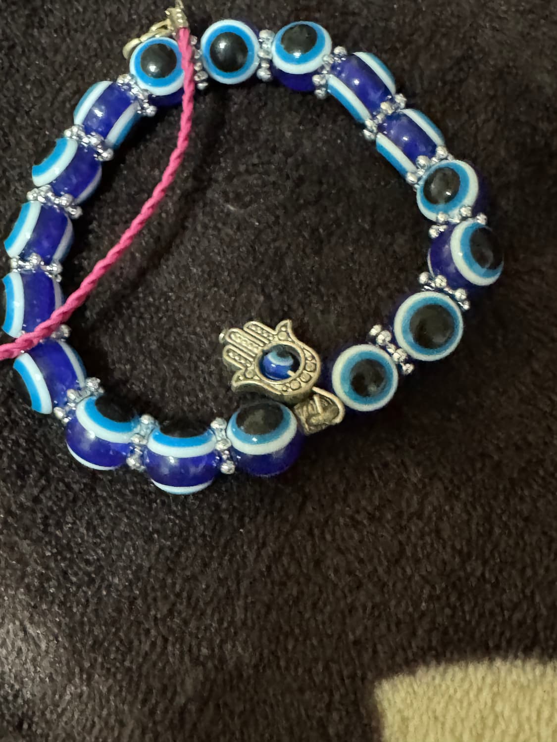 이블아이 팔찌 + 핑크색 줄 (새거) 상품이미지2