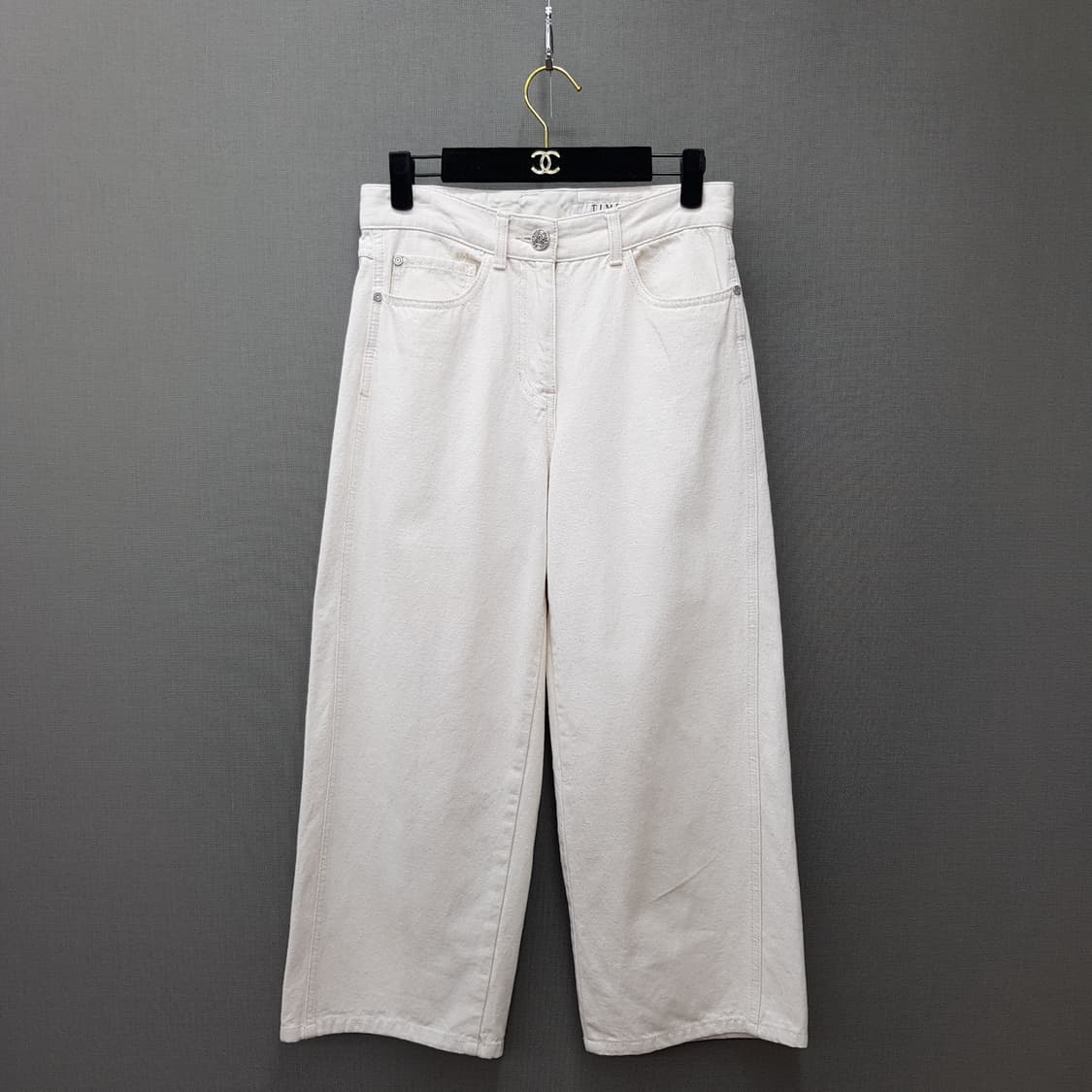 한섬 타임 2023 와이드 데님 팬츠 64-94사이즈 상품이미지1