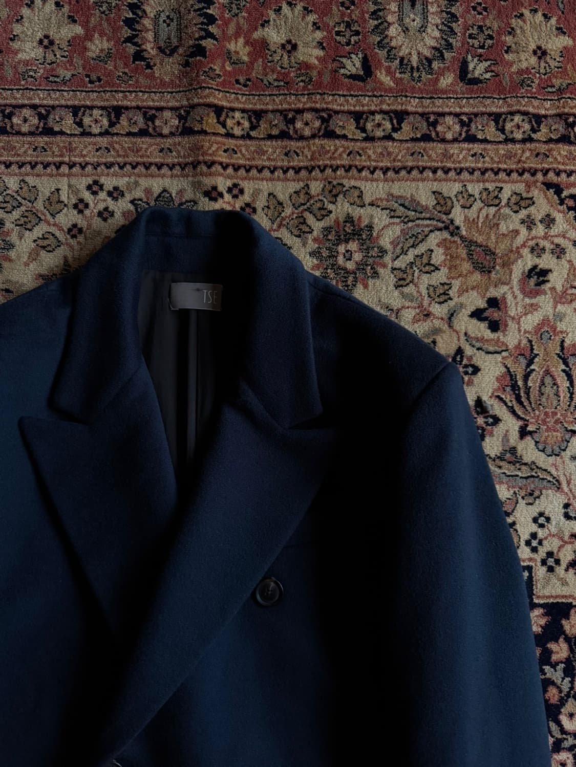 TSE 캐시미어 더블브레스티드 코트 남성100 상품이미지3