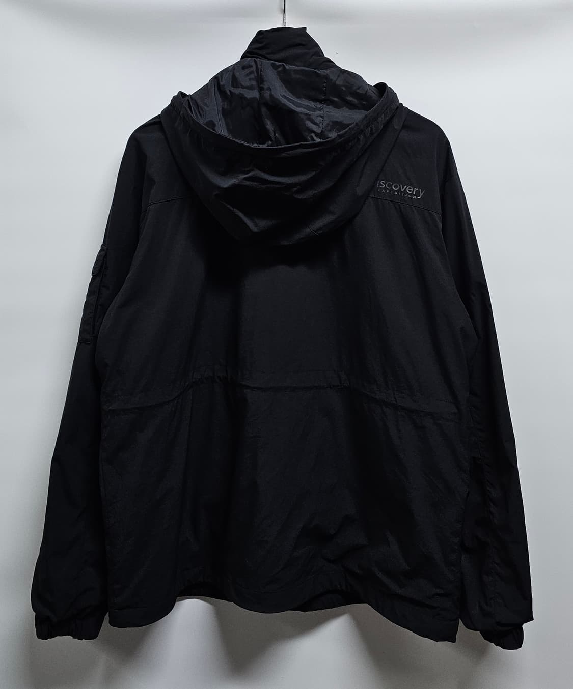 디스커버리 블랙 후드 바람막이 점퍼 105 상품이미지2