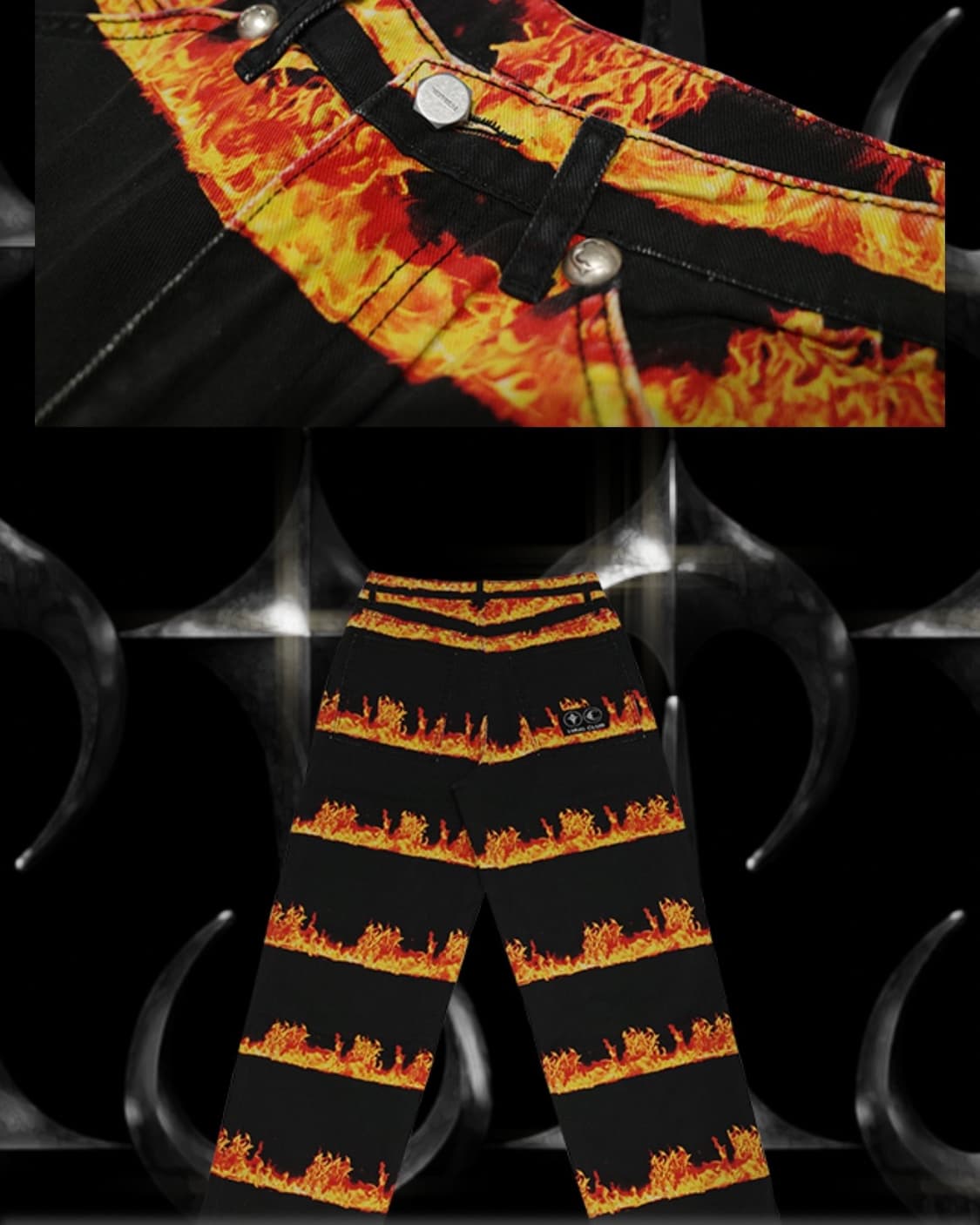 [새상품] 떠그클럽 쵸퍼 플레임 셋업 상품이미지8