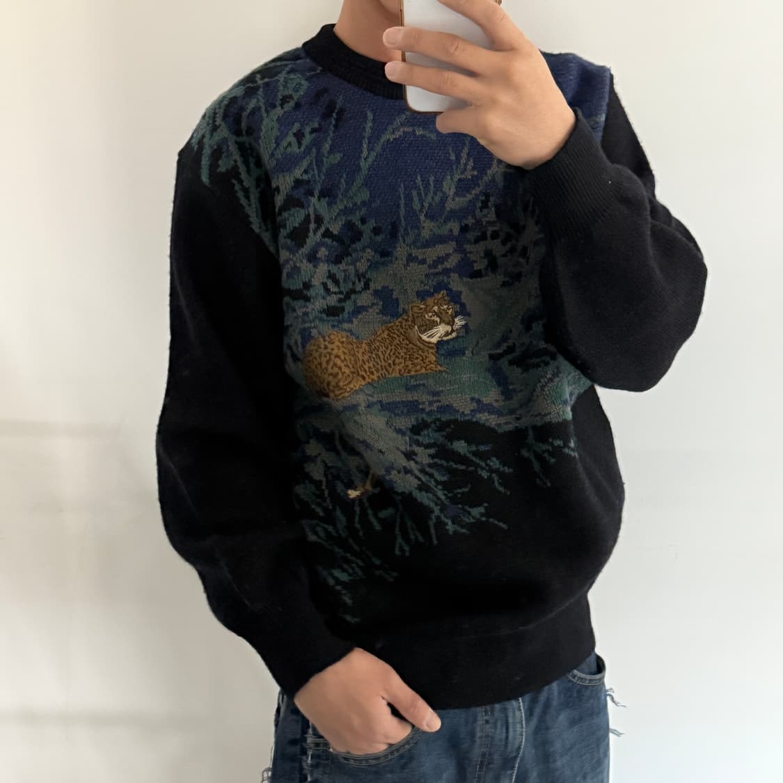 NO.II COLLECTION 호랑이 니트티셔츠 상품이미지4