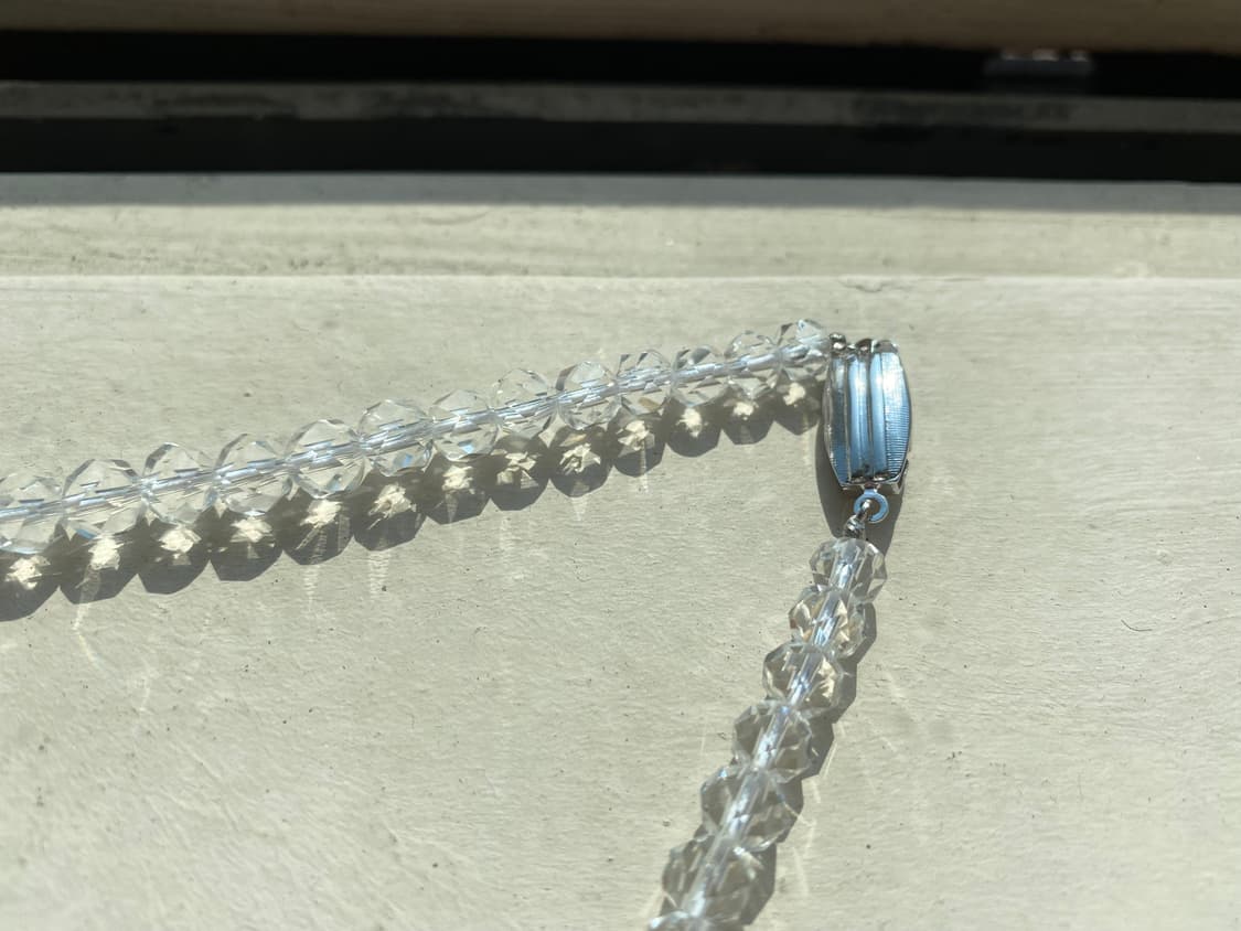 Crystal Silver Necklace 상품이미지3