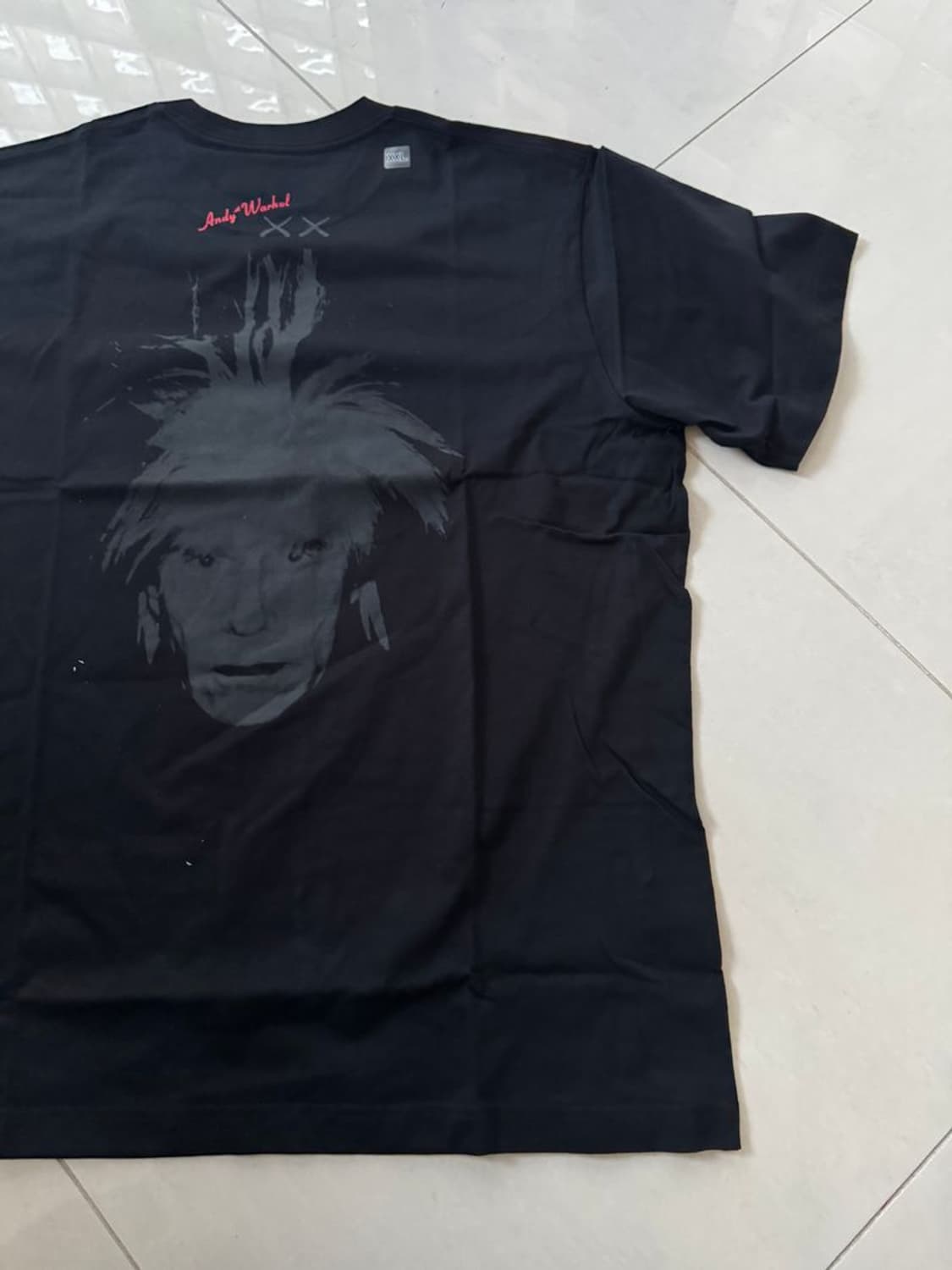 KAWS ANDY WARHOL TEE 카우스 앤디 워홀 티셔츠 상품이미지5