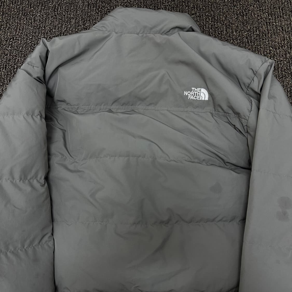 노스페이스 550 구스다운 패딩 그레이 L 상품이미지5