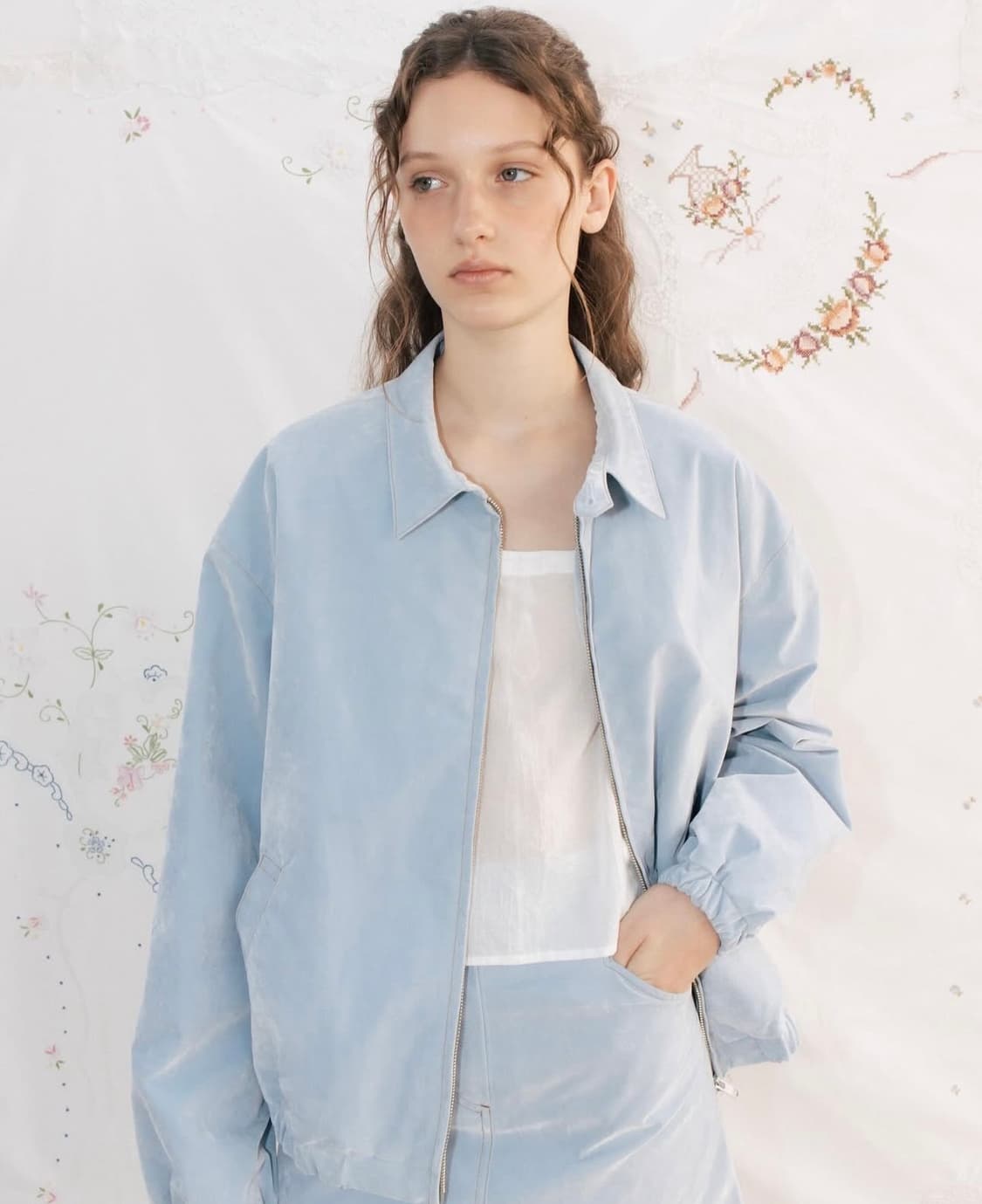 비아플레인 via murphy blouson 상품이미지2