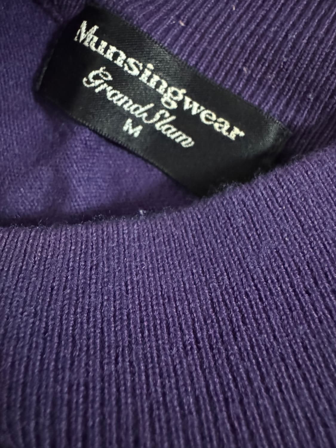 먼싱웨어 캐시미어 혼용 골프 니트 상품이미지3