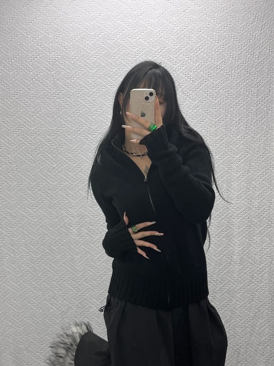 폴로 랄프로렌 모던 캐주얼 캐시미어 니트 집업 가디건 M C08172 상품이미지2