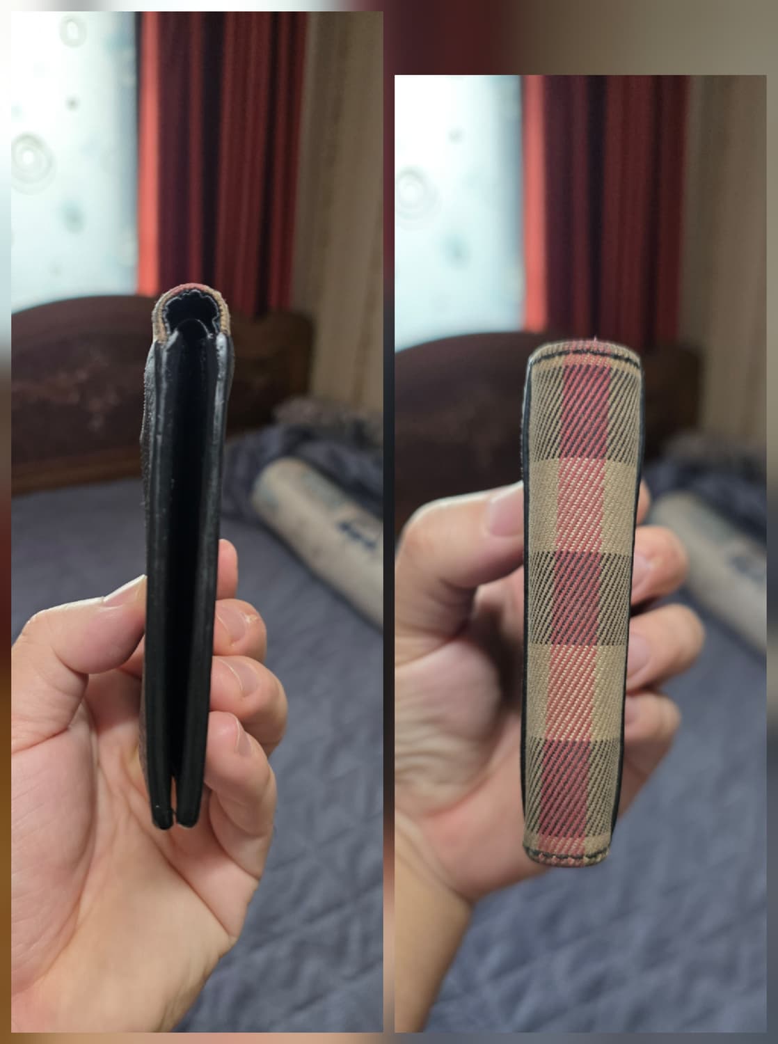 (정품) 버버리 하우스체크 반지갑/40397371/개인/팝니다. 상품이미지8